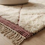 Pink Line Rug
