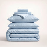 SEV-SILK-FOLDED-2026-07 bedding-set-studio sky-blue