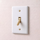 White with Brass::1 Gang