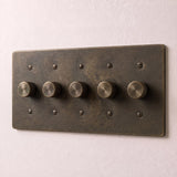 Bronze with Patina::5 Gang