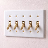 White with Brass::5 Gang