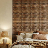Timber Flow Wood Mosaic Wall Panel — product image 1