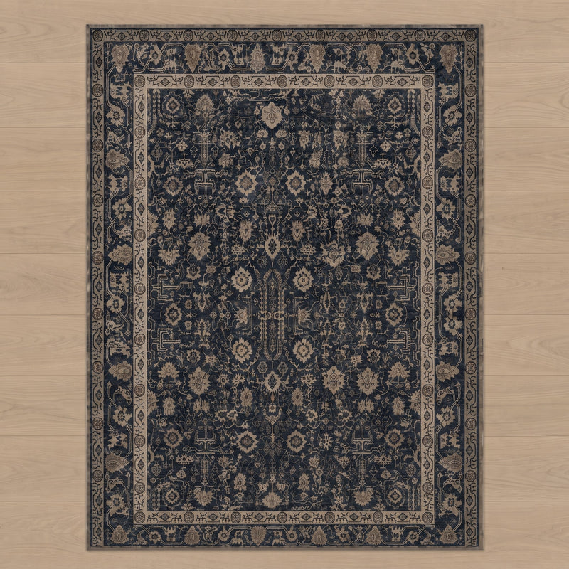 The Aurelle Rug — Navy