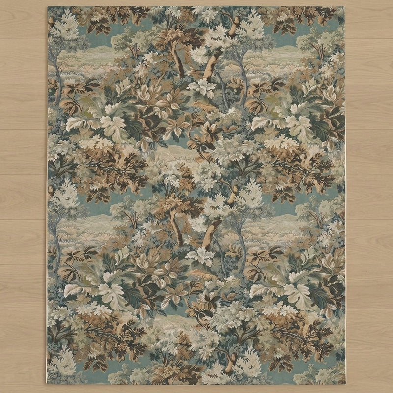 The Liora Rug — Teal