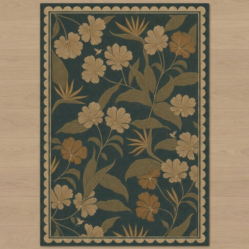 The Adeline Rug — Navy