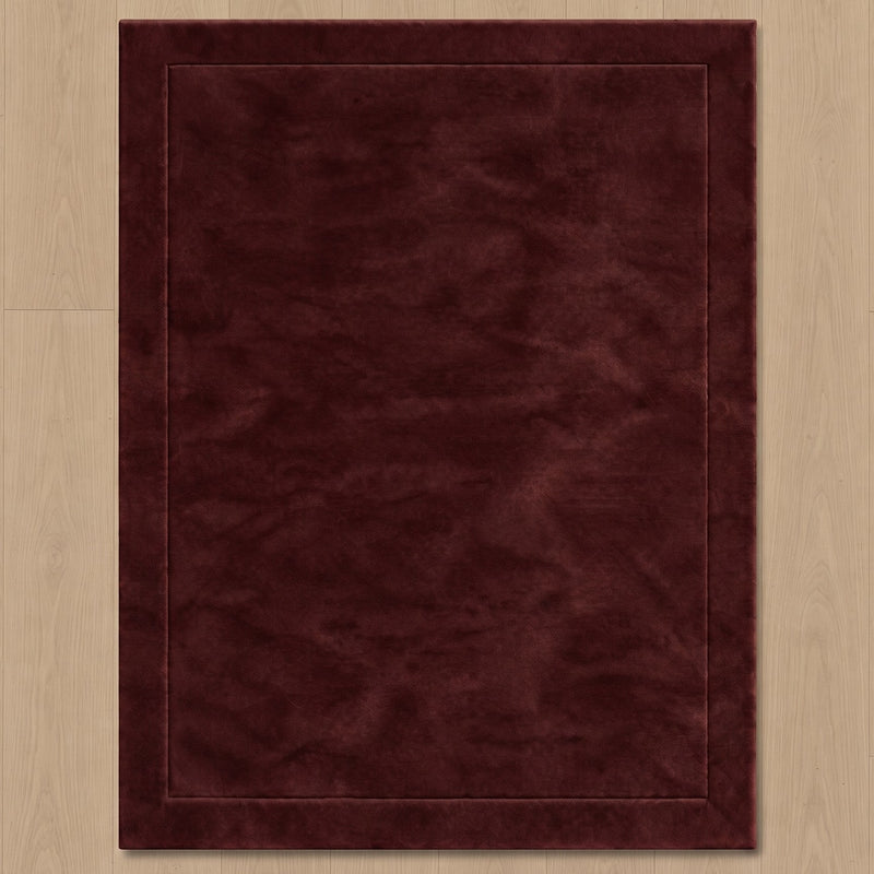 The Nola Rug — Burgundy