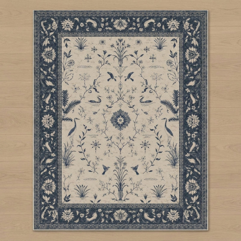 The Vienna Rug — Navy