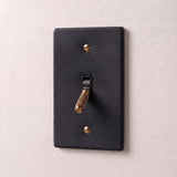Night Black with Brass::1 Gang