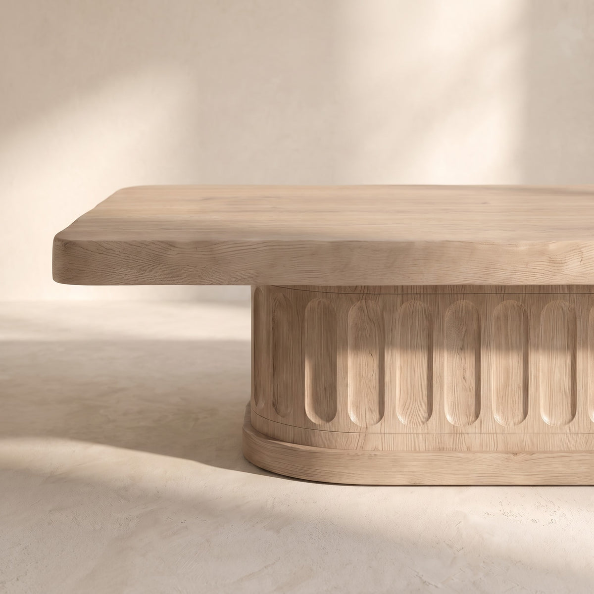 Como Round Coffee Table — lifestyle