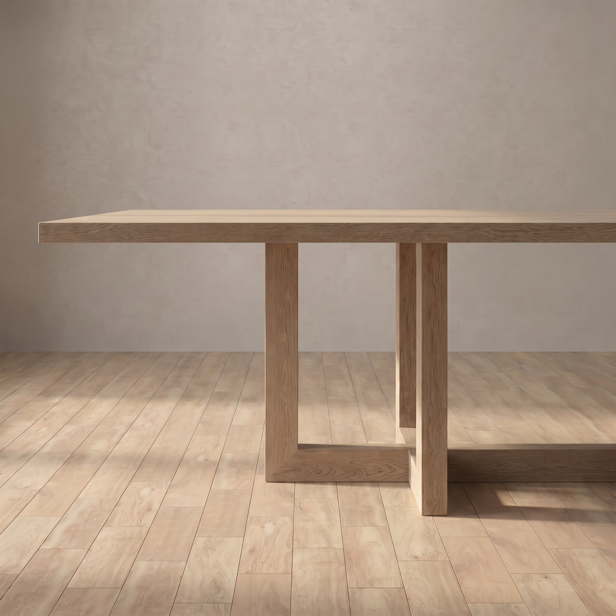 Aliori Wooden Dining Table — lifestyle