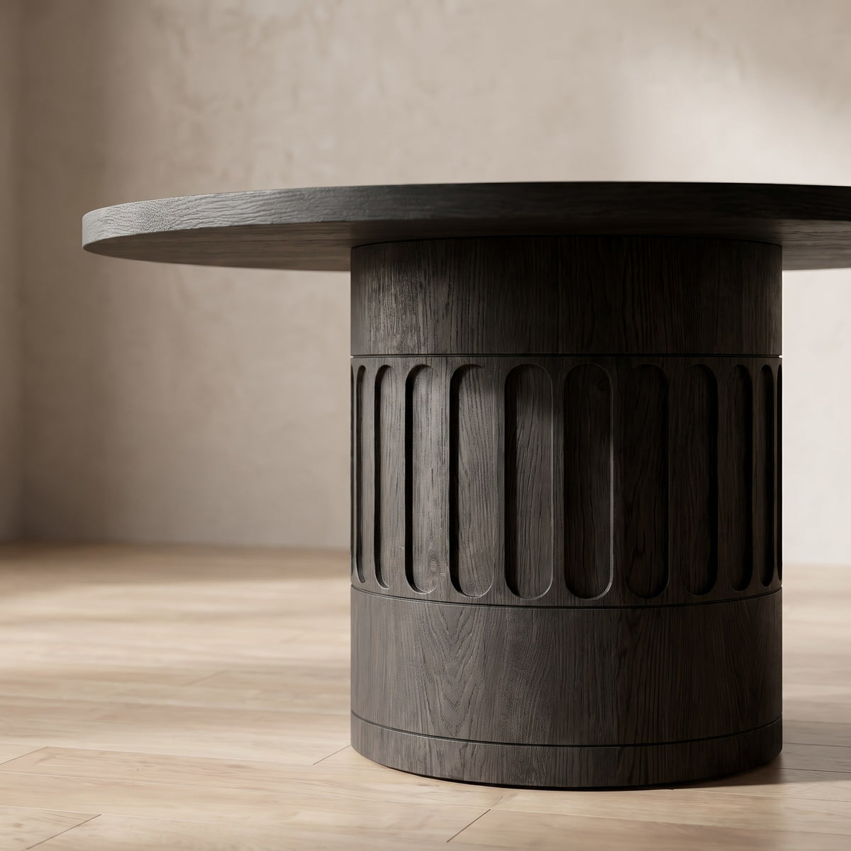 Como Round Dining Table — lifestyle