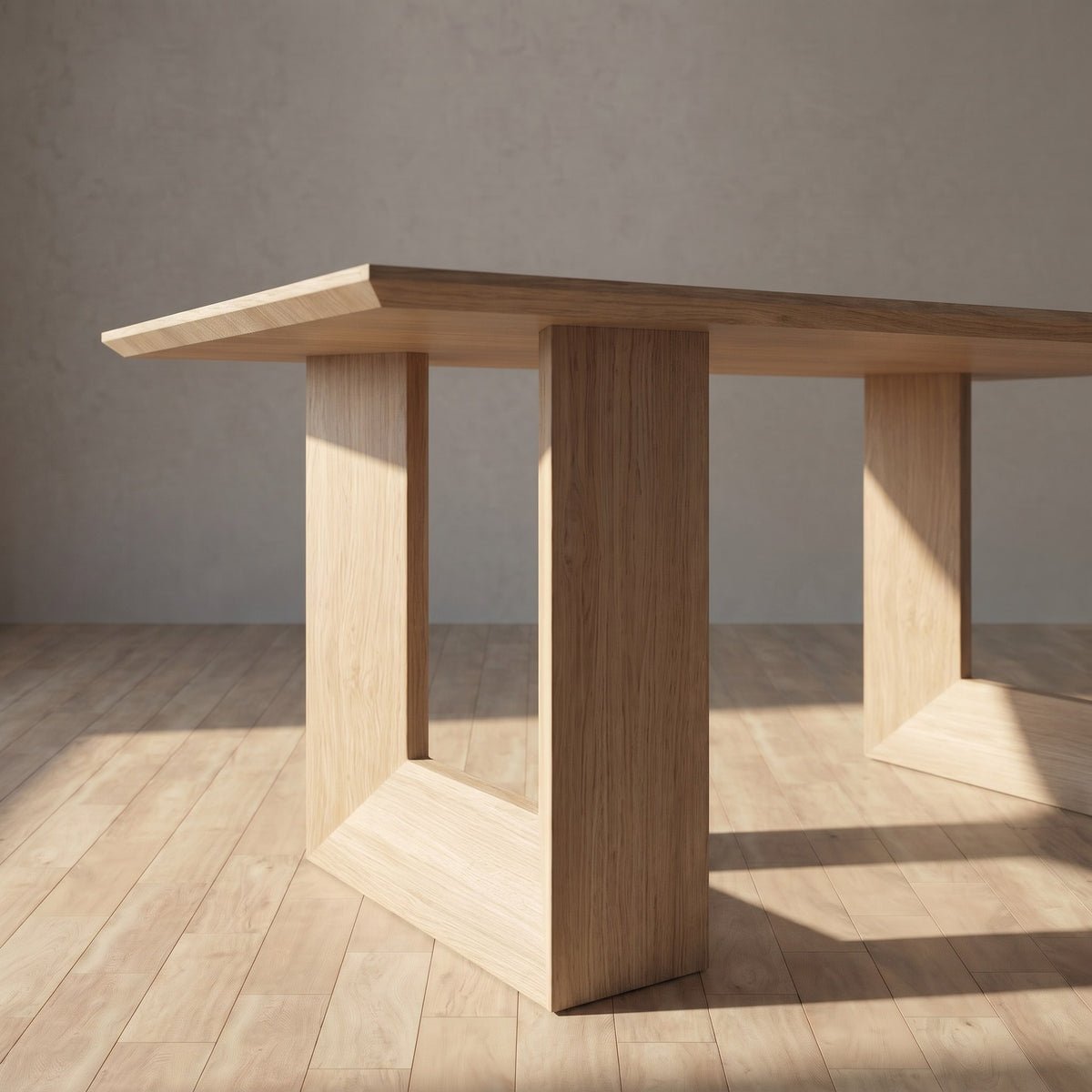 Euclid Modern Contemporary Dining Table — lifestyle
