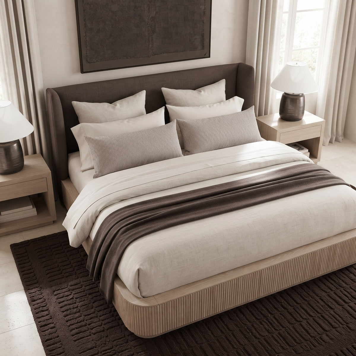 Hayes Bed — lifestyle
