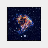 Celestial Fireworks Stretched Canvas