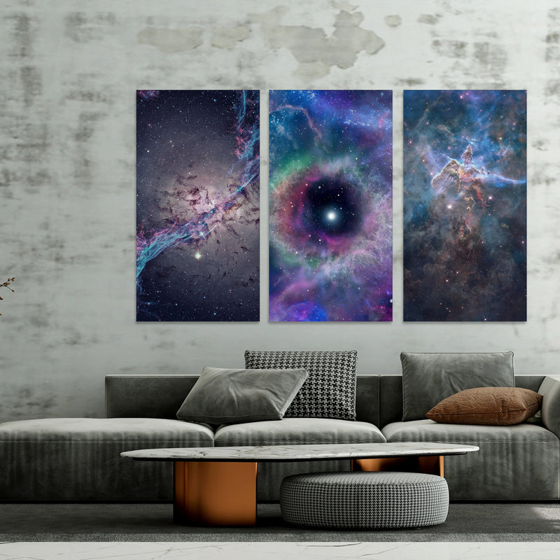 Spanning Nebula Stretched Canvas