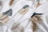 Feathers Duvet Cover Set (Egyptian Cotton)