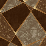 Geometric Styled Suede Wall Paper