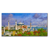 Ottoman Mosque Art Islamic Stretched Canvas
