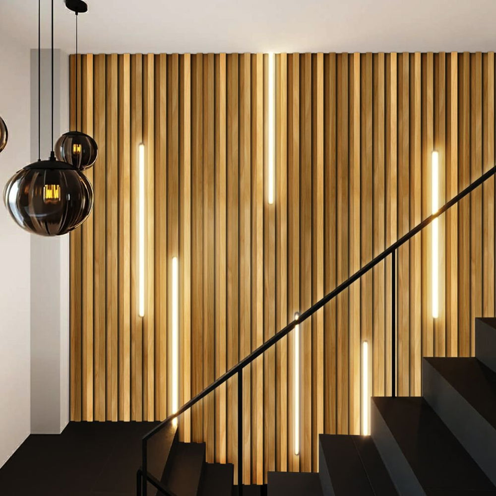 3D Wood Slats, Decorative wall panel wood slats