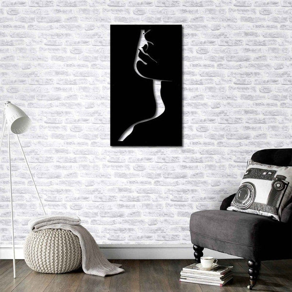 Sensual Lady Metal Wall Art