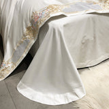 Prarie White Duvet Cover Set (Egyptian Cotton)