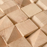 Elemental Wood Mosaic Wall Panel