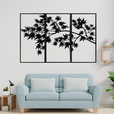 Tree Branch Metal Wall Art (3 Pieces)