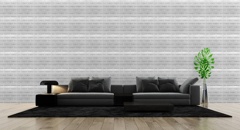 Brick PVC Wall Panel (Set of 12)
