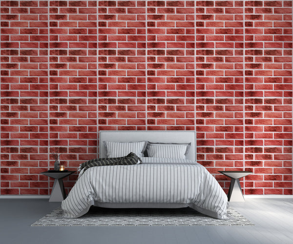 Colored Brick PVC Wall Panel (Set of 12)