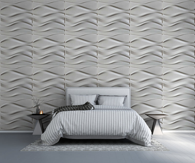 Wavy Textured Wall Panels