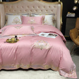 Prarie Pink Duvet Cover Set (Egyptian Cotton)