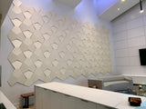 Bowtie Geometric 3D Wall Panel