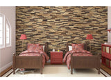 Aoi 3D Wood Wall Panel - Brown Tones (Set of 4 or 12)