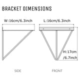 Triangle Shelf Bracket