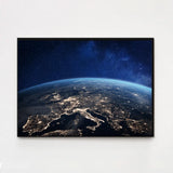 Earth From Above Stretched Canvas