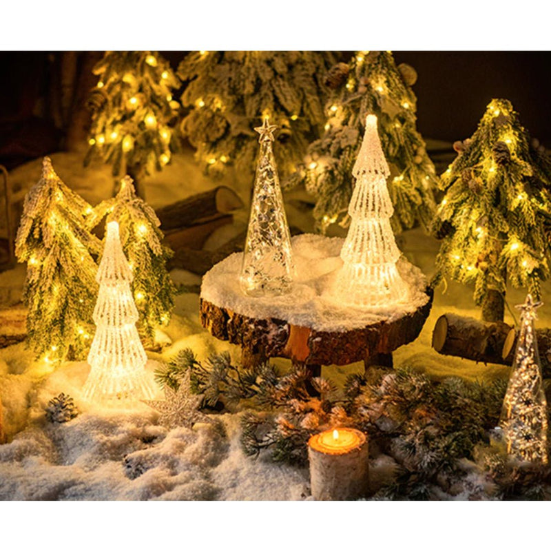 Radiant Crystal Christmas Tree