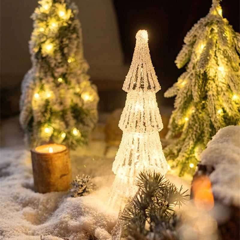 Radiant Crystal Christmas Tree