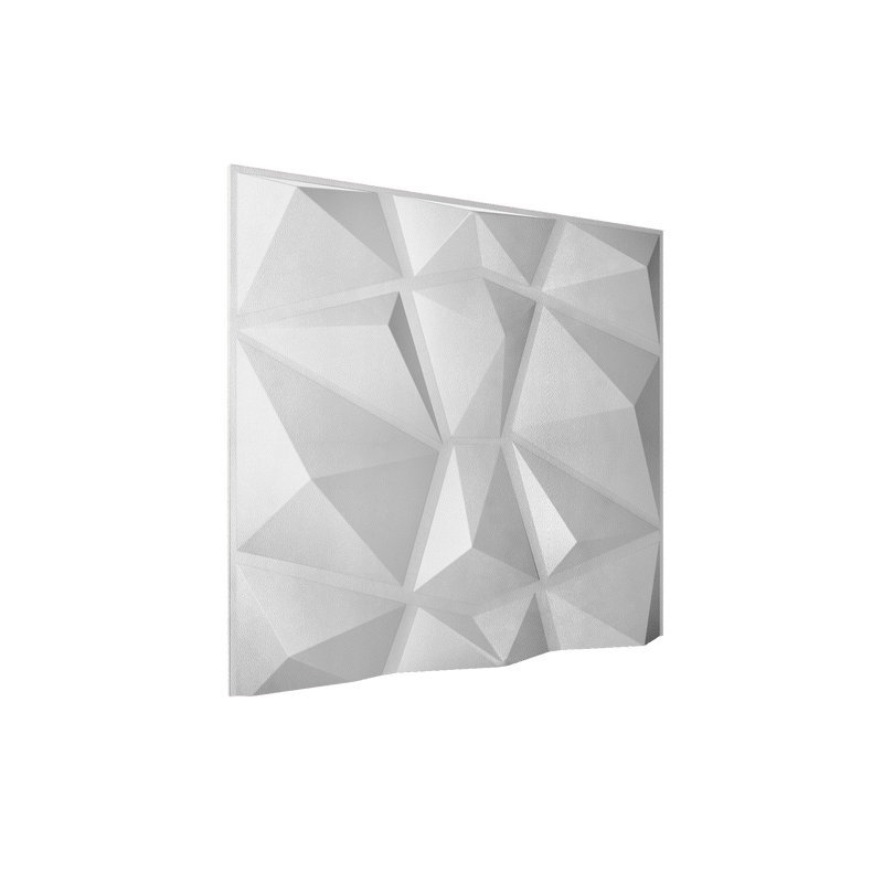 Diamond Geometric Leather Wall Panel – Articture