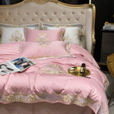 Prarie Pink Duvet Cover Set (Egyptian Cotton)