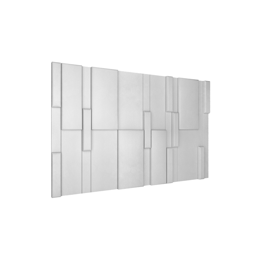 Flux Square 3D Leather Wall Panel