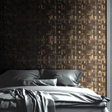 Freecube Wood Mosaic Wall Panel