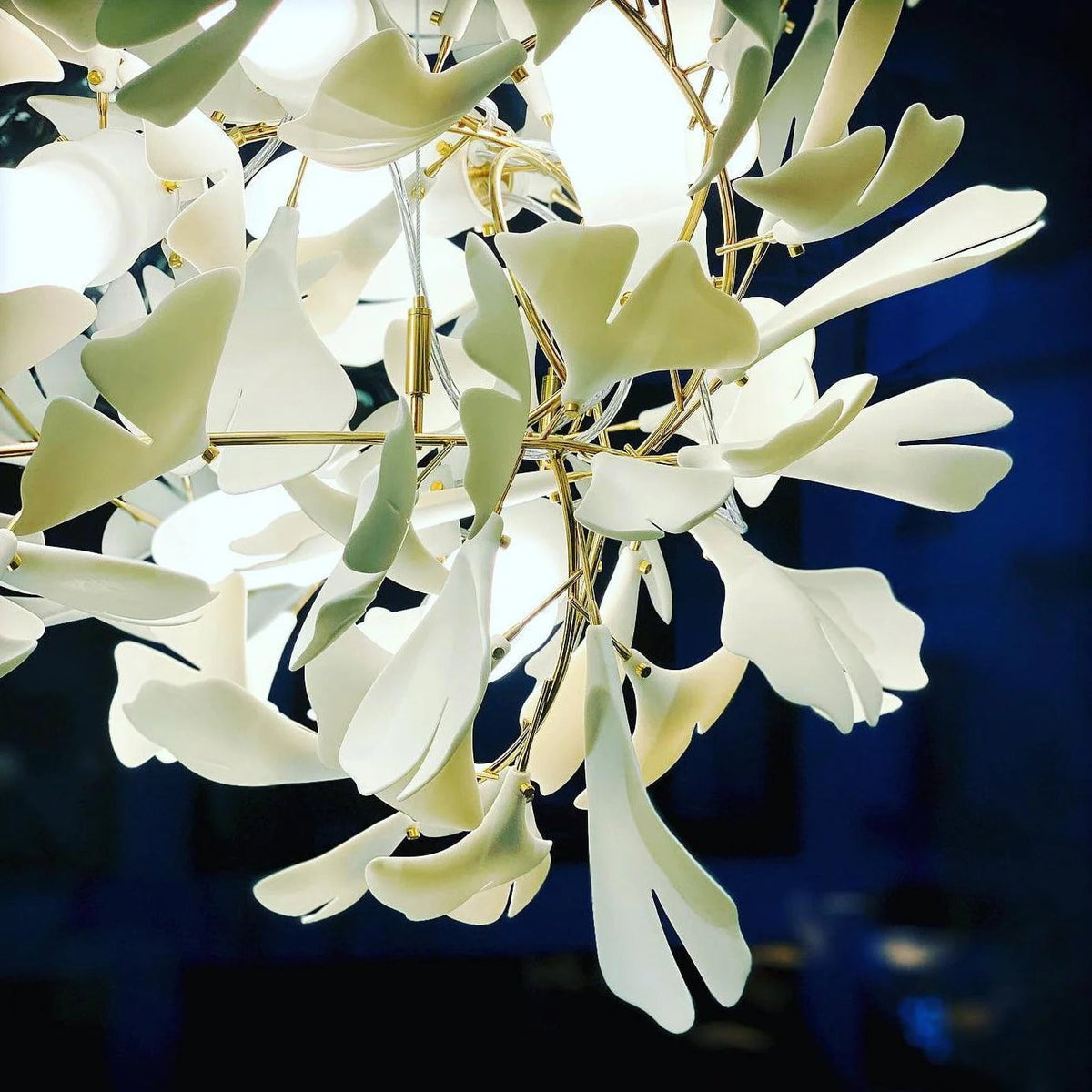 Pamela Tall Chandelier — lifestyle