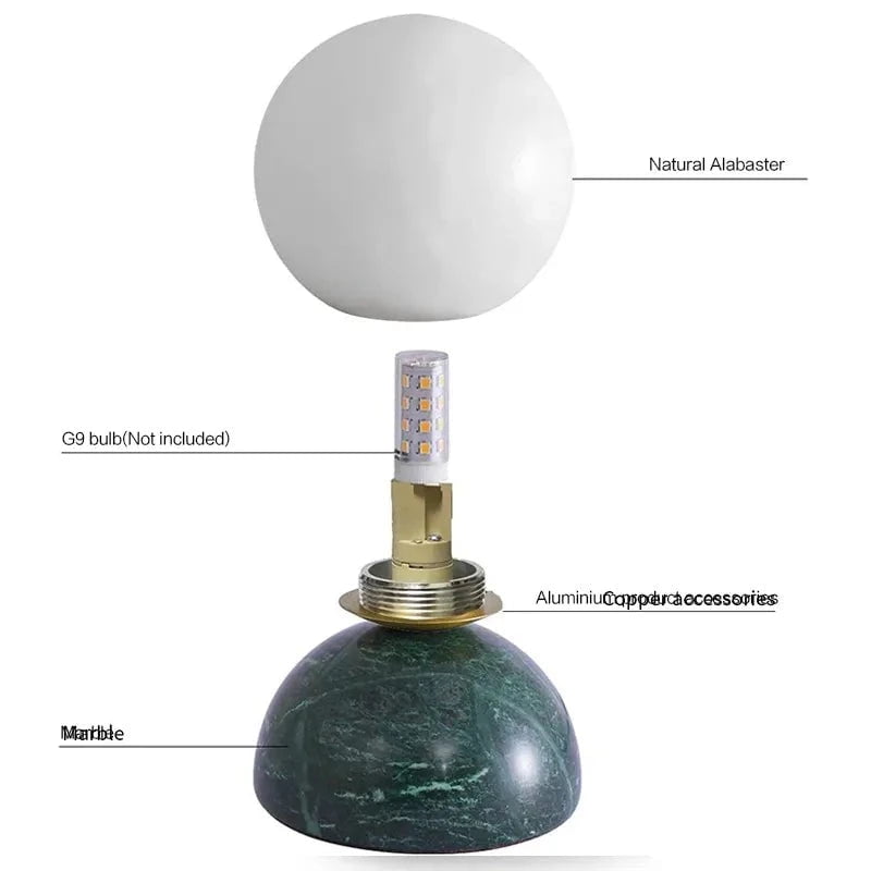 Prema Oracle Stone Lamp