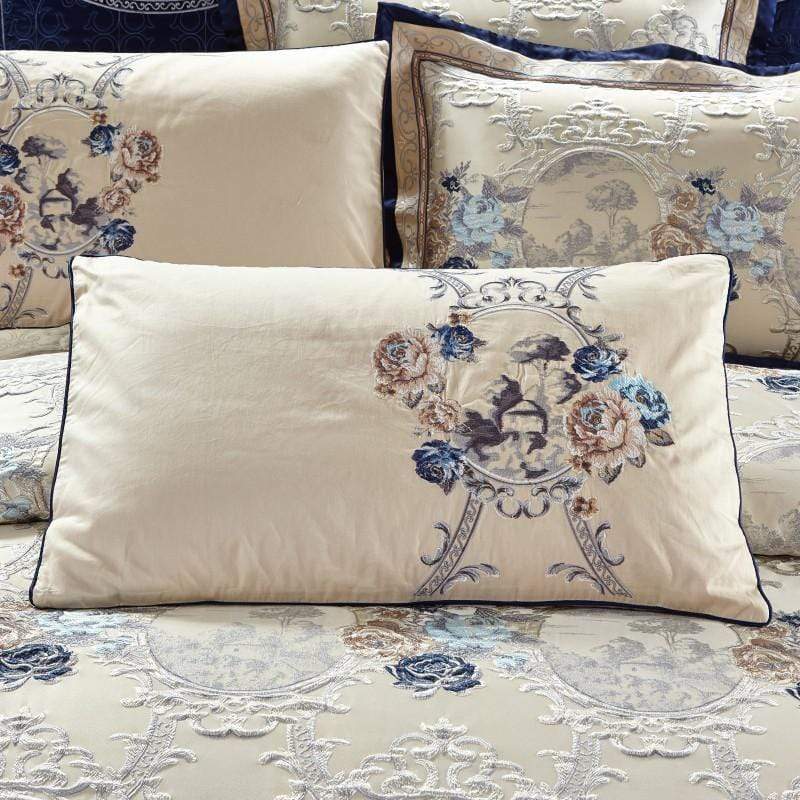 Oriental Jacquard Luxury Bedding Set (Egyptian Cotton)