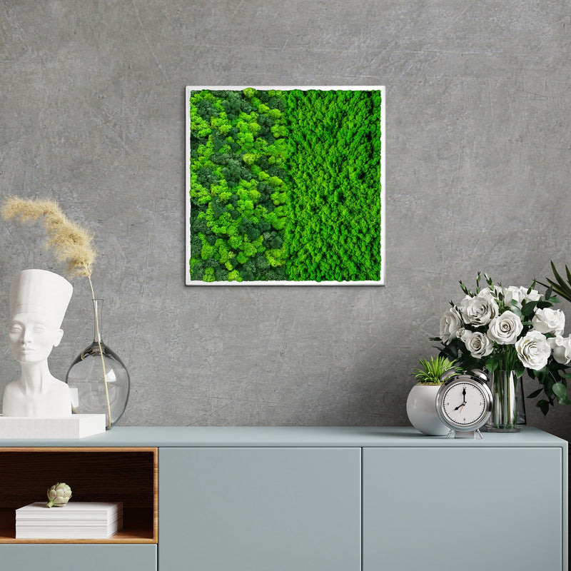 Vertical Frame Moss Art – Articture