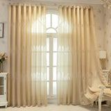Leaf Woven Lace Curtain