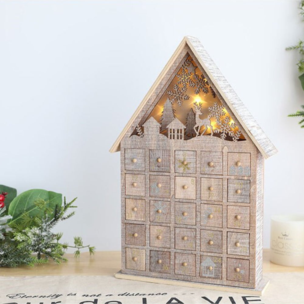 Wooden House Advent Calendar Articture wooden-house-advent-calendar-articture