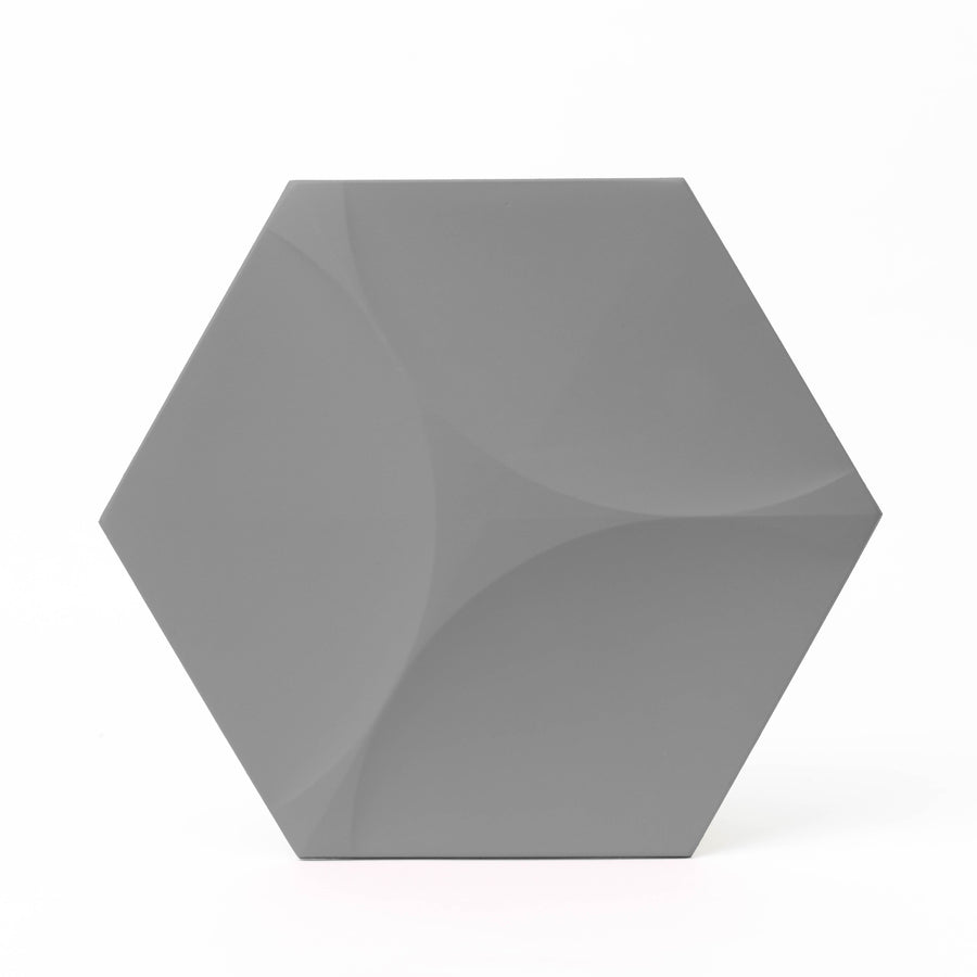 Cubed Hexagon 3D Leather Wall Panel