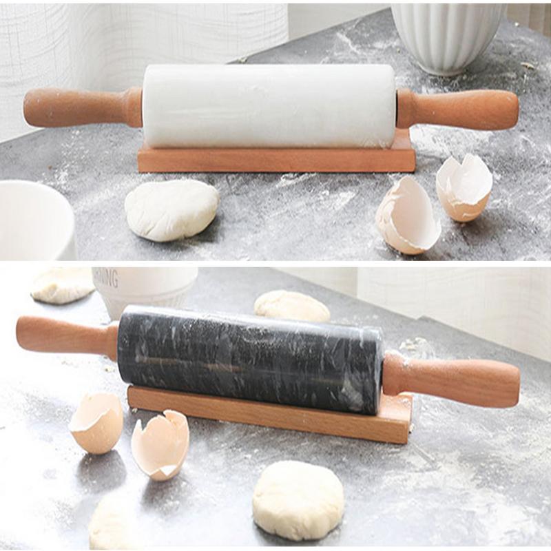 For Baking Kitchen Utensil Wood Roller Rolling Pin for Home