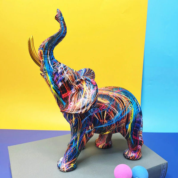 Alpha Elephant Graffiti Sculpture – Articture Alpha Elephant Graffiti Sculpture – Articture